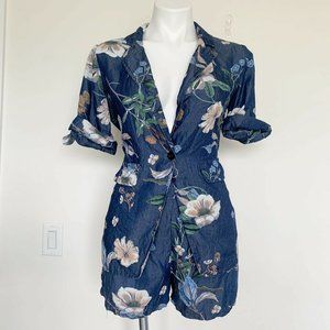Vintage/Retro Style Denim SUIT Blazer & SHORTS SET